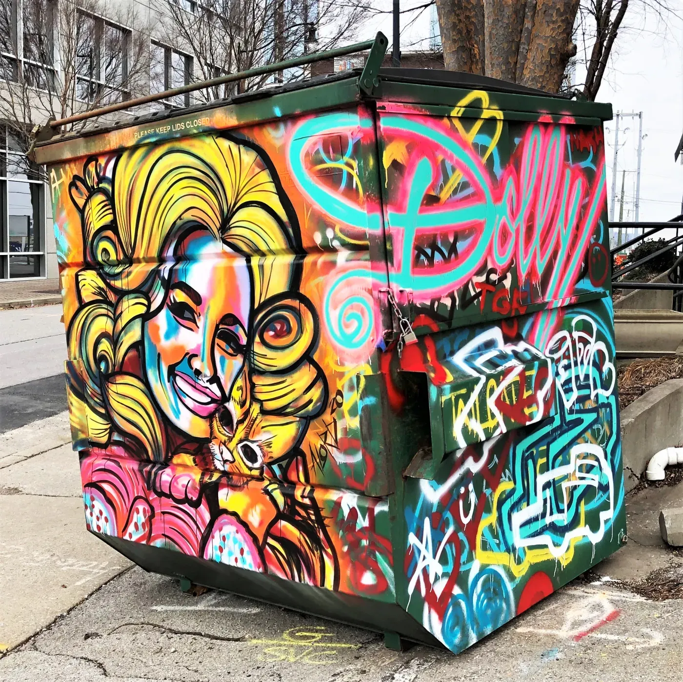 Dolly Parton: The Patron Saint of Graffiti