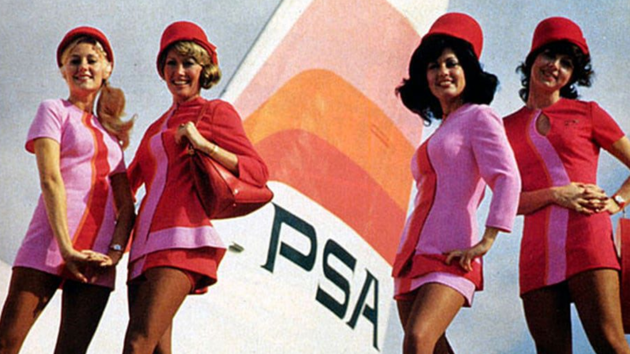 Old School Flight Attendant Photos