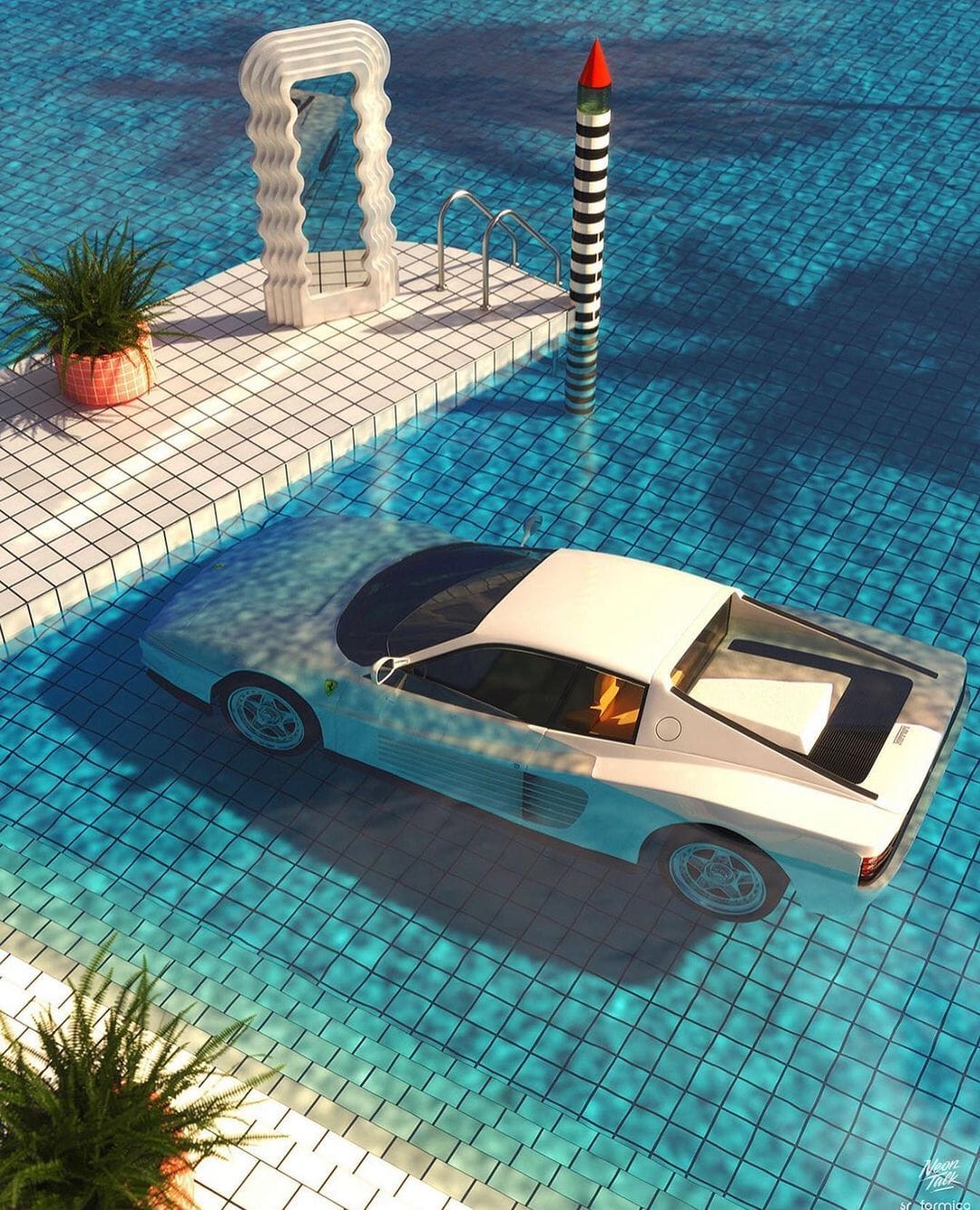 You cant park there