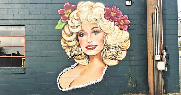 Dolly Parton Street Art